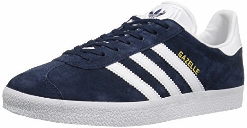 Adidas Originals Men's Gazelle Lace-up Sneaker,Collegiate Navy/White/Gold Met.,10 M US Adidas Takkies Shoes
