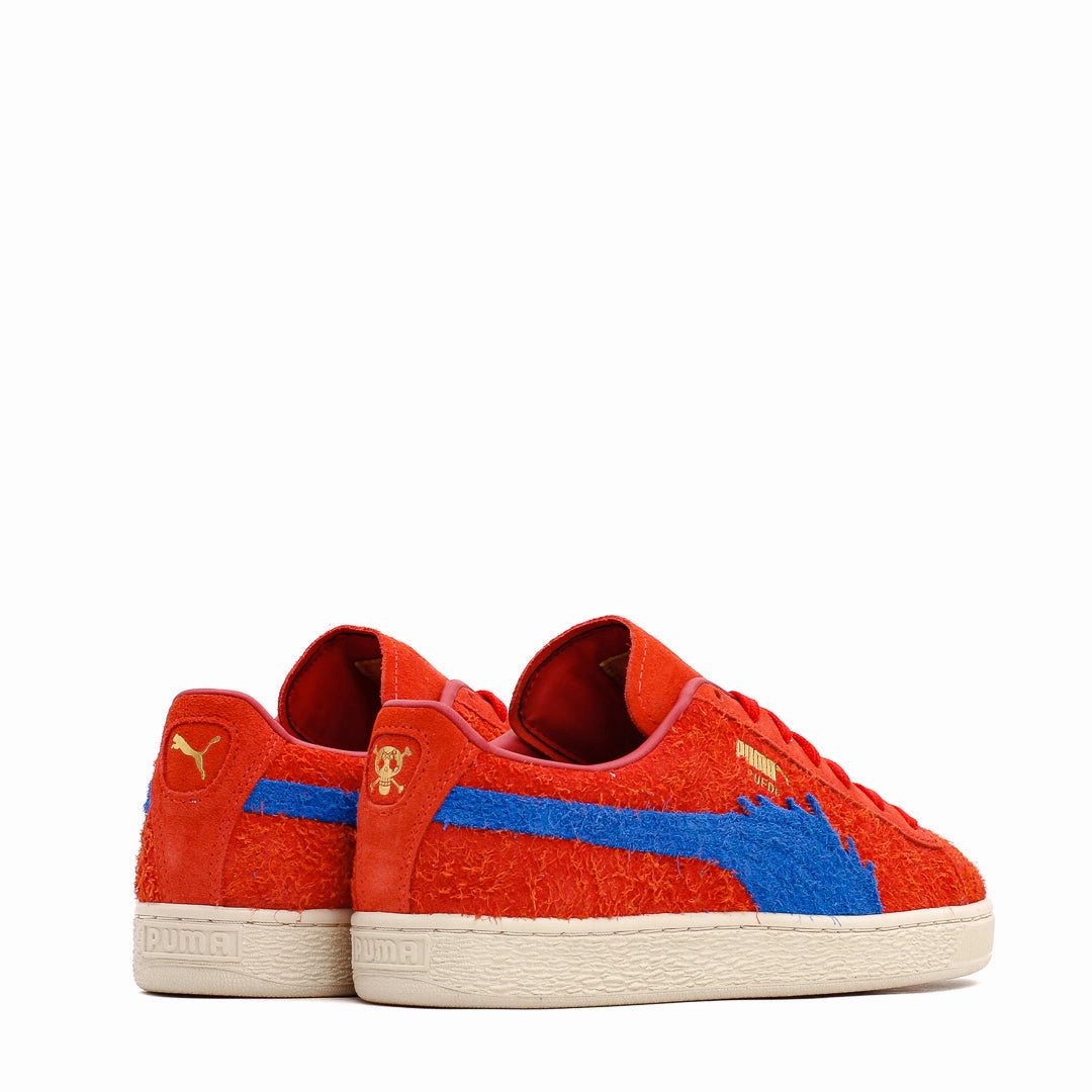 Shoes Puma Rsx Puma Men Suede x One Piece Red Blue 396520-01