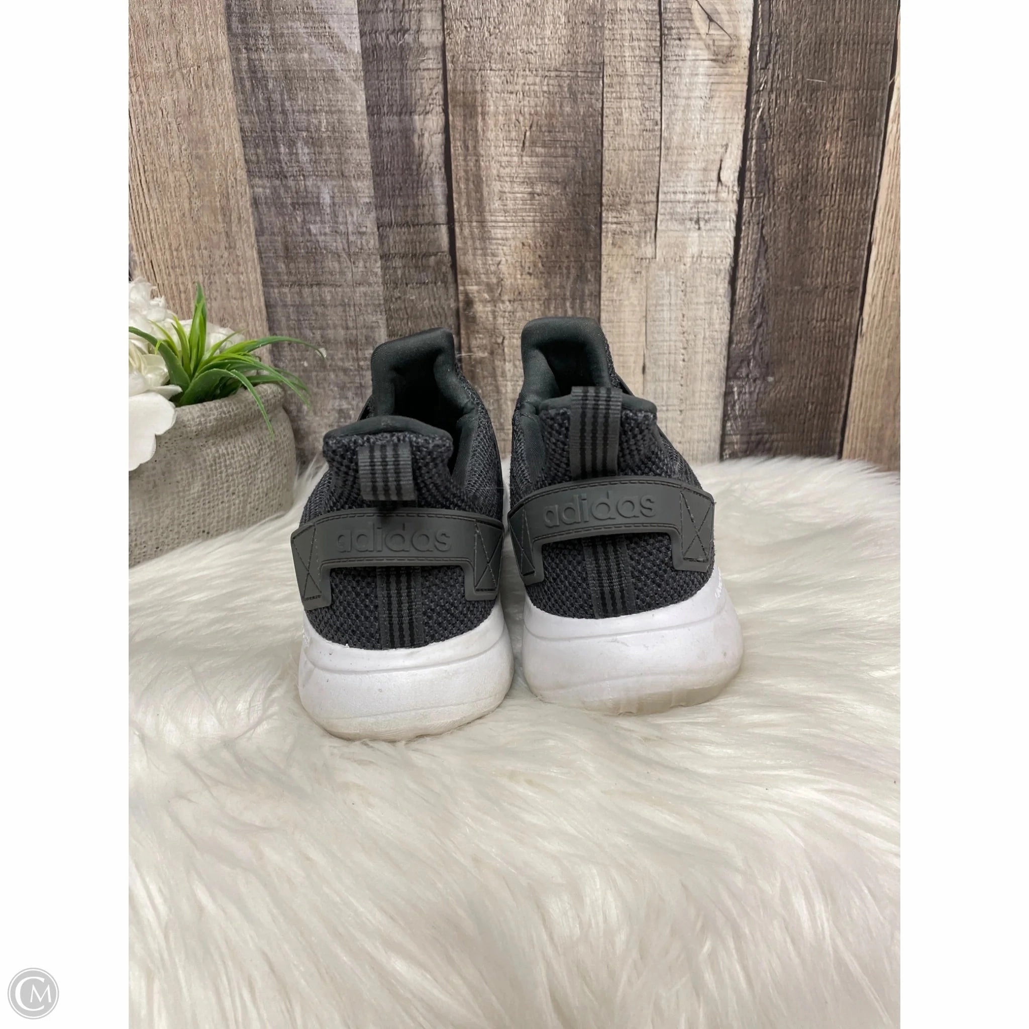 Shoes Athletic By Adidas In Grey, Size: 8 Adidas Lite Racer 3.0 Running Shoes