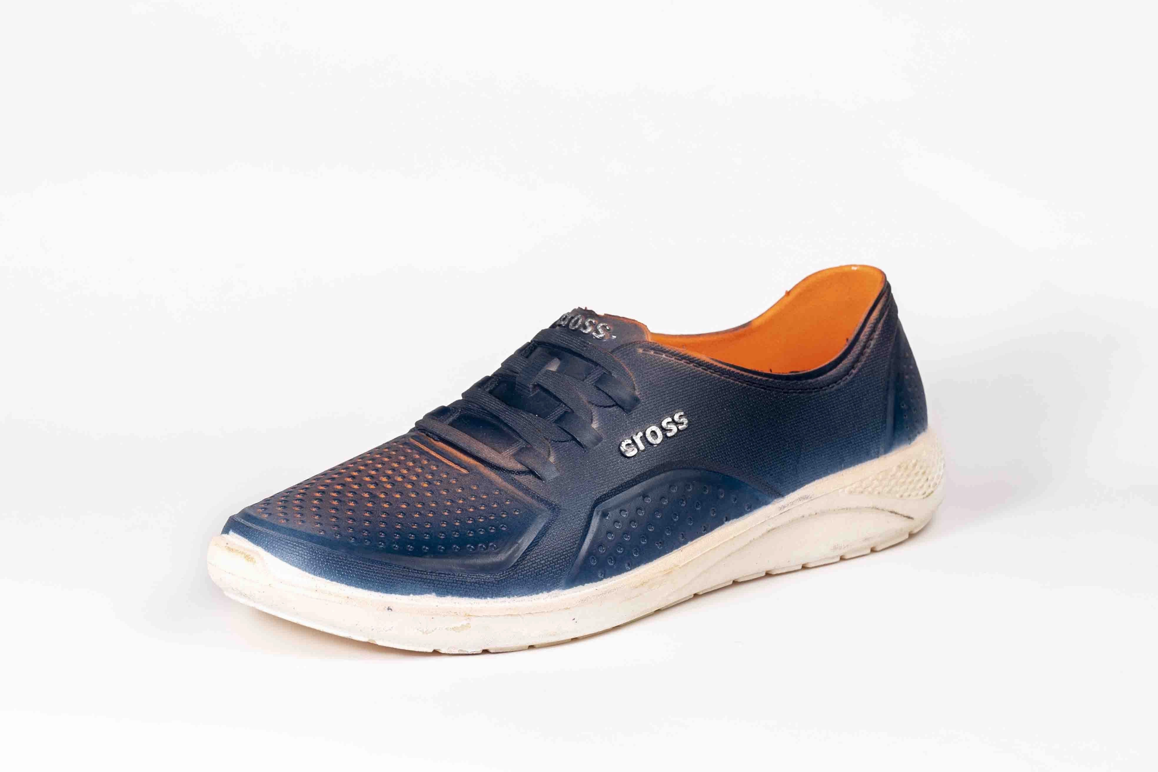 Infinity Bend Men's Blue Color Flat shoes Sole Shoes