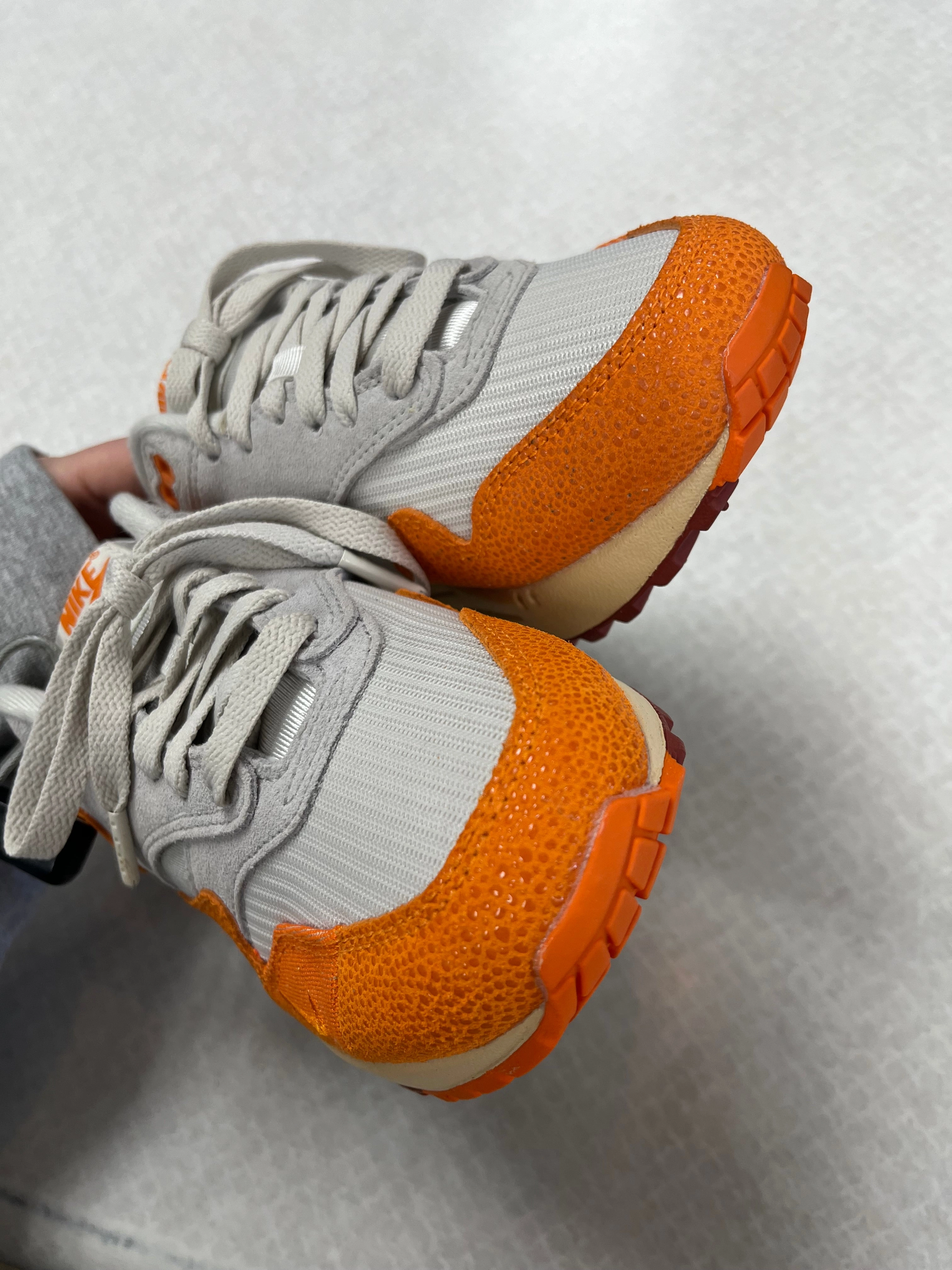 Shoes Sneakers By Nike In Orange & White, Size: 5.5 Asics Ahar Shoes