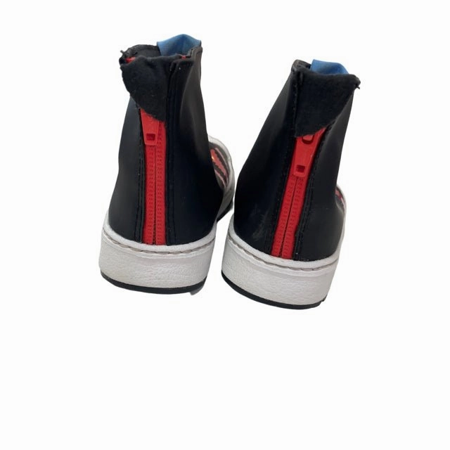 Adidas Superstar Black & Red Rain Boots - Size 9k Crazy Shoes Adidas