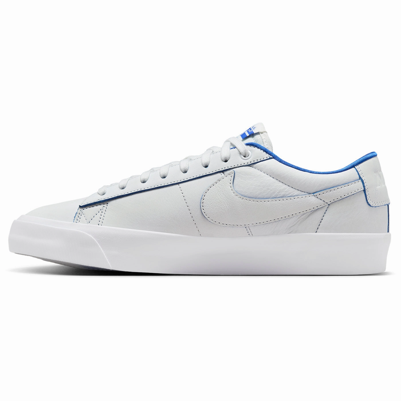 Nike SB Zoom Blazer Low Pro GT Premium Shoes - Summit White / Game Royal - Summit White Asics Gel Ace Pro Golf Shoes Review