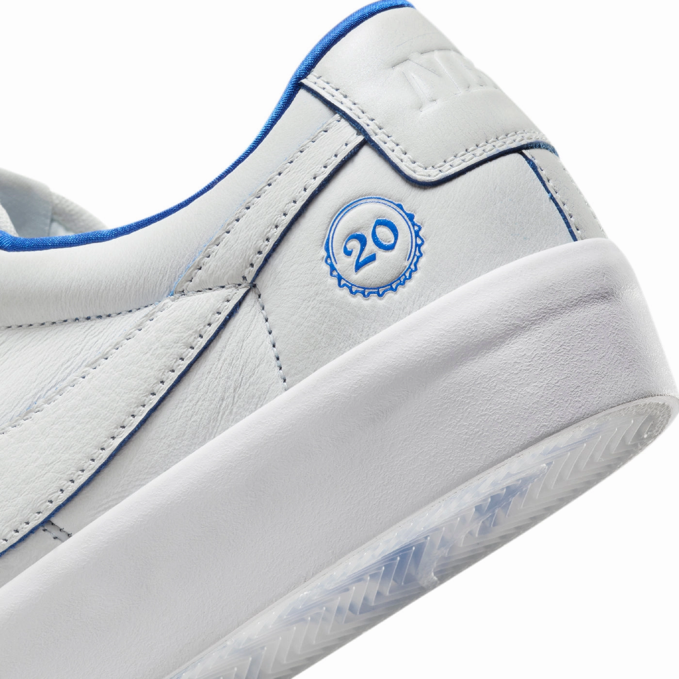 Nike SB Zoom Blazer Low Pro GT Premium Shoes - Summit White / Game Royal - Summit White Asics Gel Ace Pro Golf Shoes