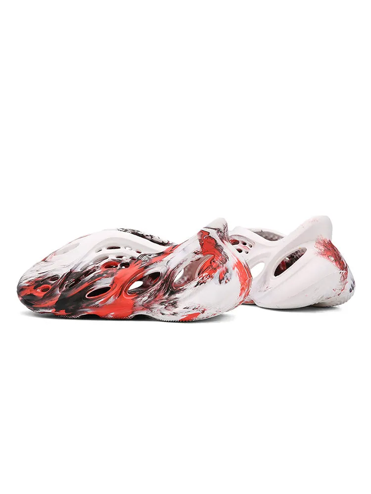 Dearfoams Slippers Women Camouflage Outdoor Beach Slides Sandals