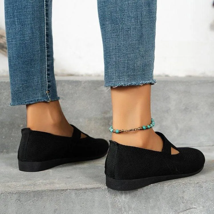 Cole Haan Loafers Sale Women Light Breathable Slip-On Mesh Loafers