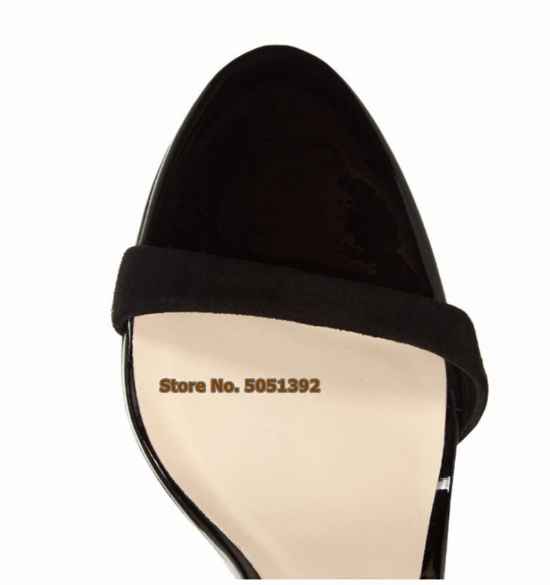 Women High Heel Stiletto Patent Leather Bowtie Ankle Buckle strap Open Toe  Nightclub Party Shoes. Sandals Beaches Ocho Rios