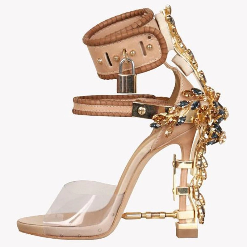 Cute Wide Width Sandals Women High Heel Stiletto Patent Leather Bowtie Ankle Buckle strap Open Toe  Nightclub Party Shoes.