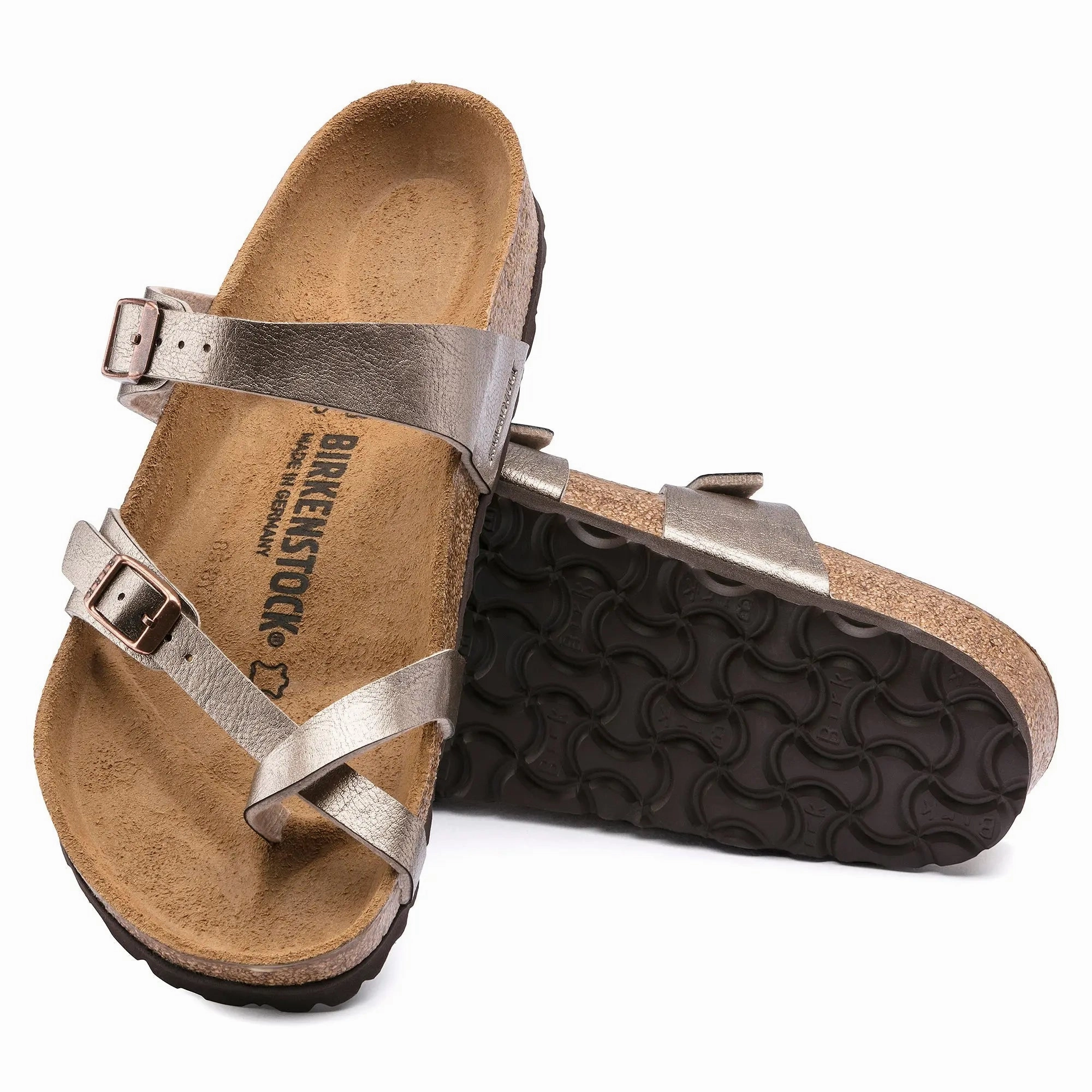 Women's Birkenstock Mayari Birko-Flor  Stylish & Supportive Sandal Heeled Thong Sandals