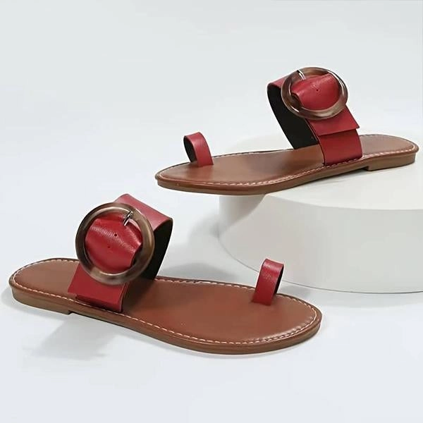 Regatta Flip Flops Women's Fashionable Flat Buckle Beach Flip-Flops 99182042S