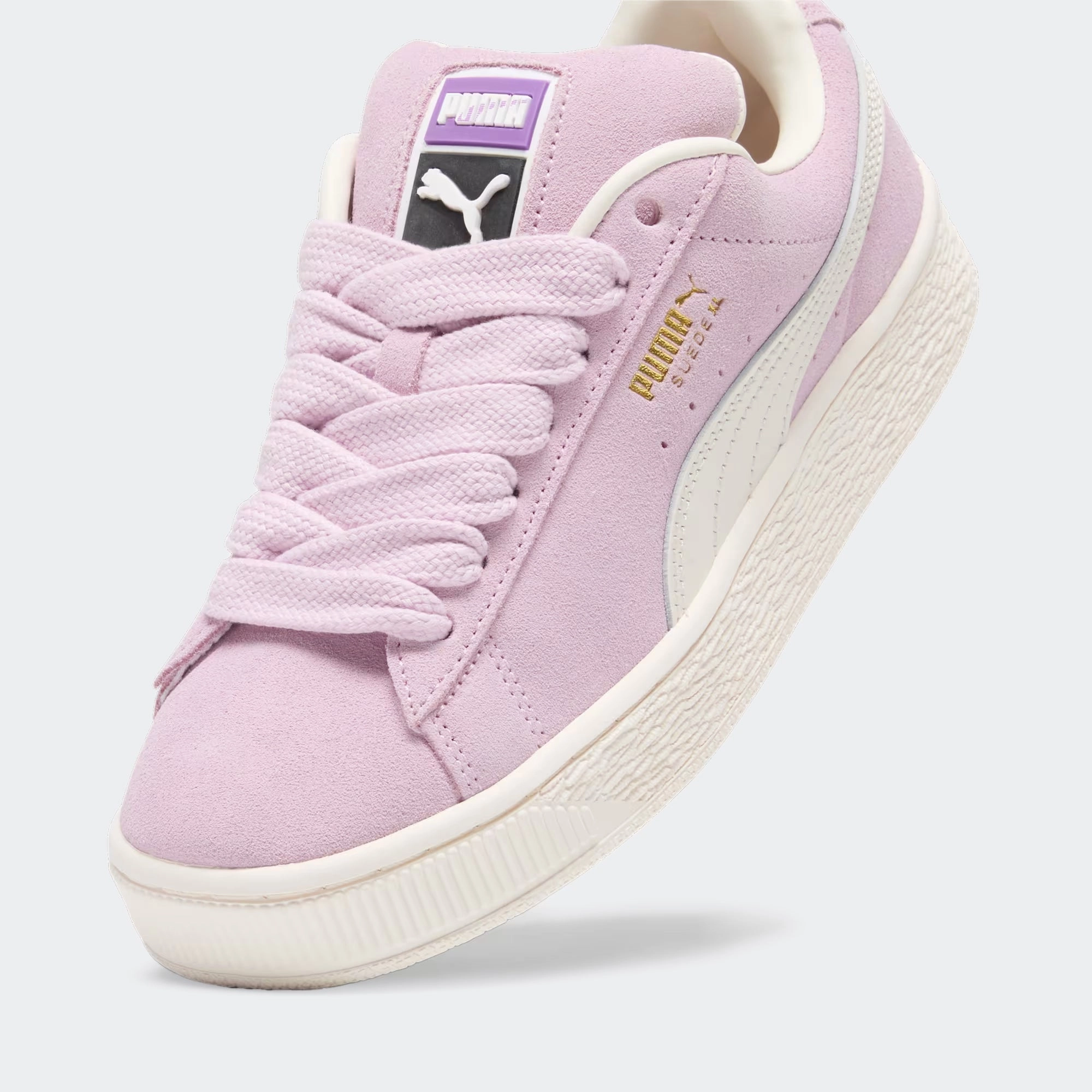 Women's PUMA Suede XL Shoes Grape Mist Womens Asics Gel Shoes