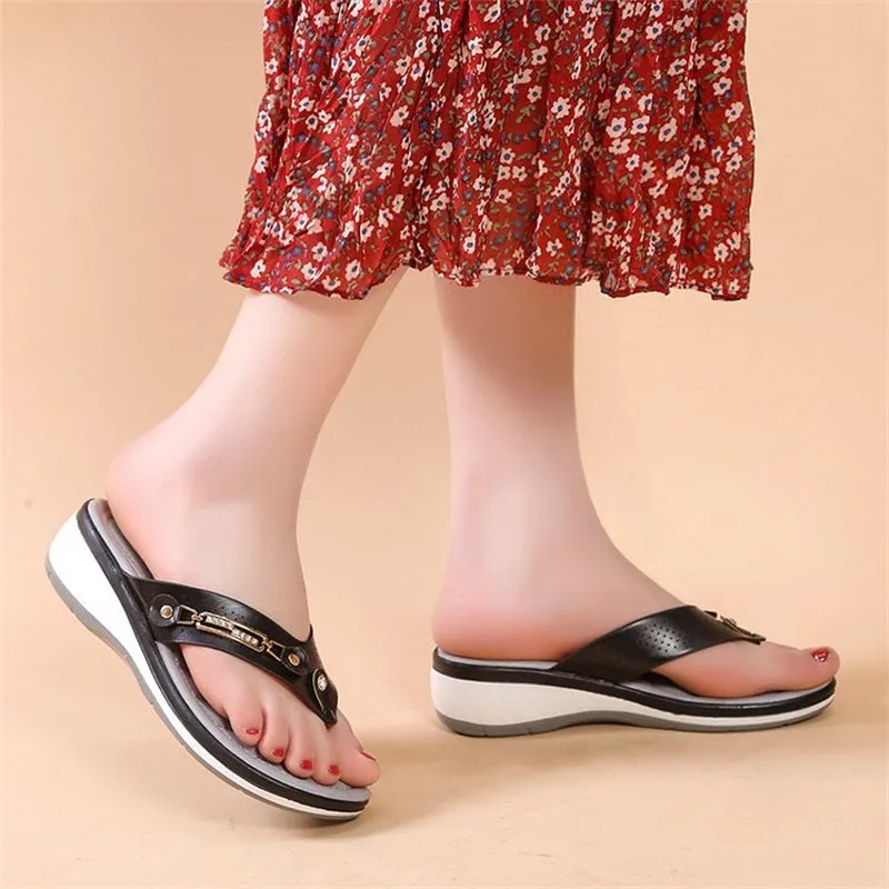 Women's Arch Support Soft Cushion Flip Flops Thong Sandals Slippers Prince Albert Slippers