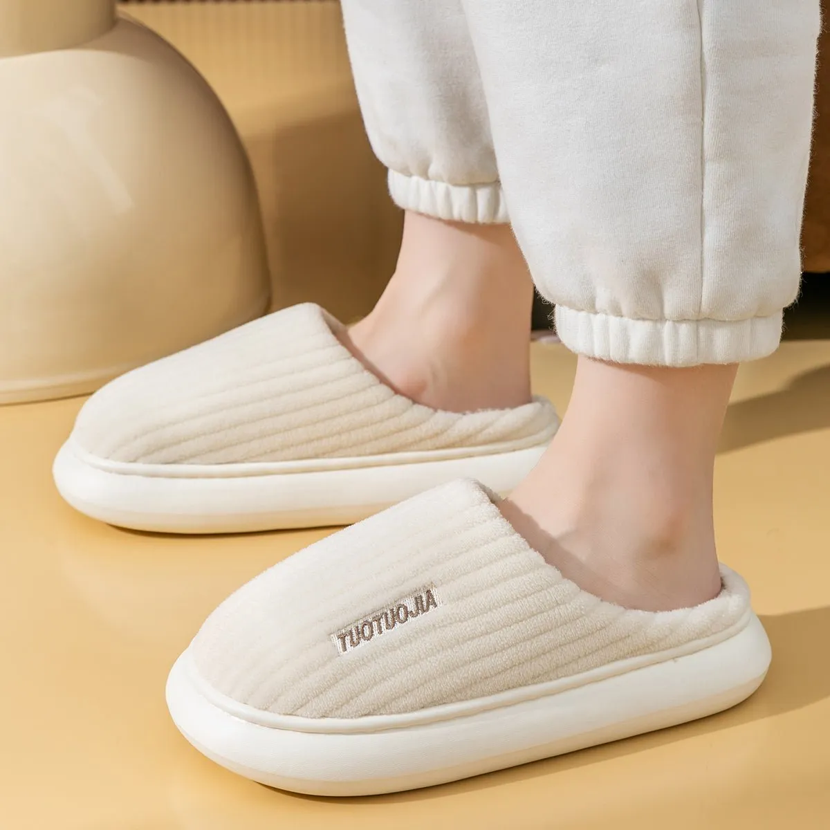 Women's Fashion Slippers for Winter Heeled Ballet Slippers