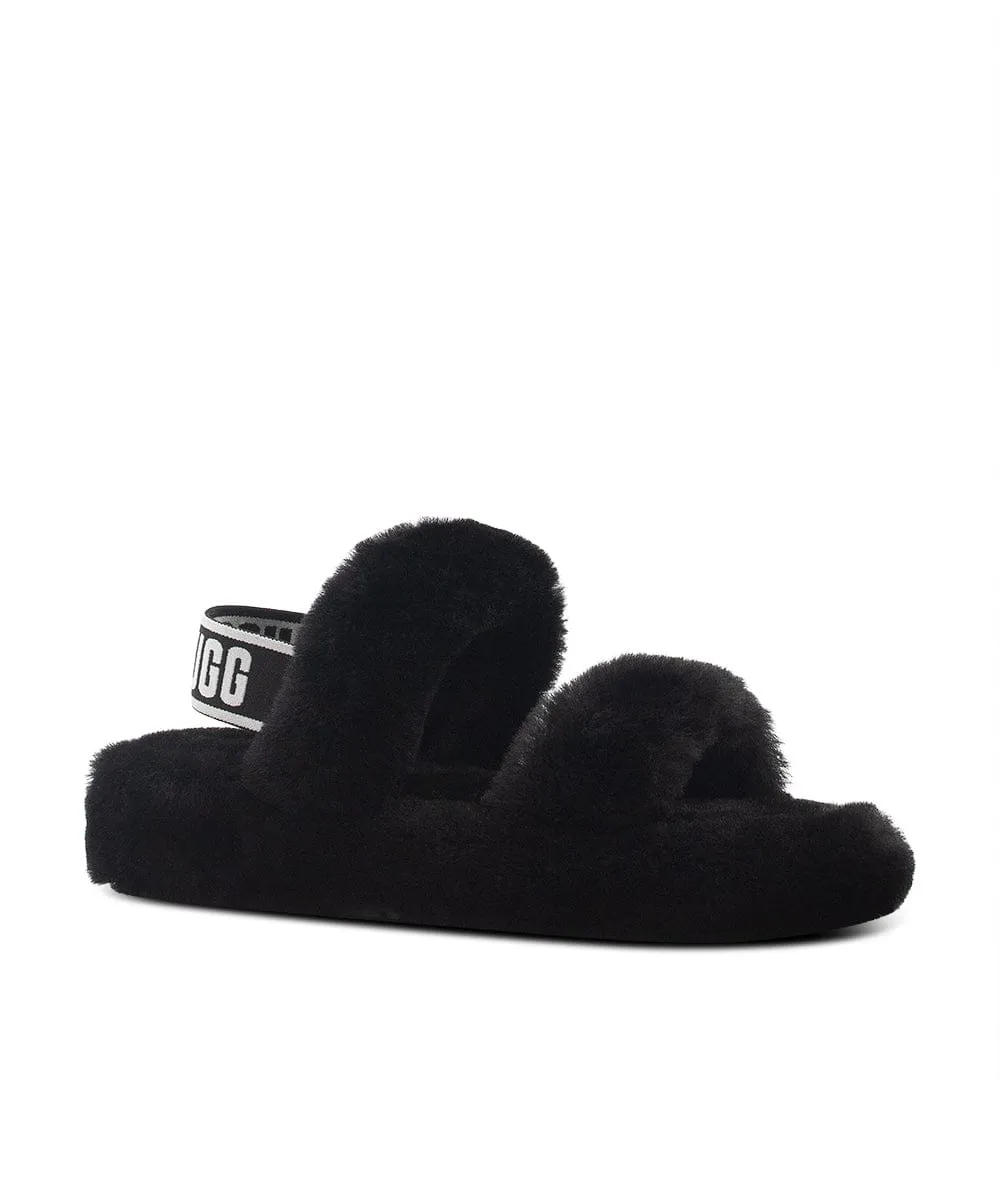 Women's Fuzzy Slippers Adjustable Fluffy Thick Sole Cozy Comfy Memory Foam Open Toe House Slippers Faux Fur Soft Plush Two Band Slides Anti-Skid Indoor Outdoor Home Bedroom for Women   S472019 Best Slippers For Achilles Tendonitis