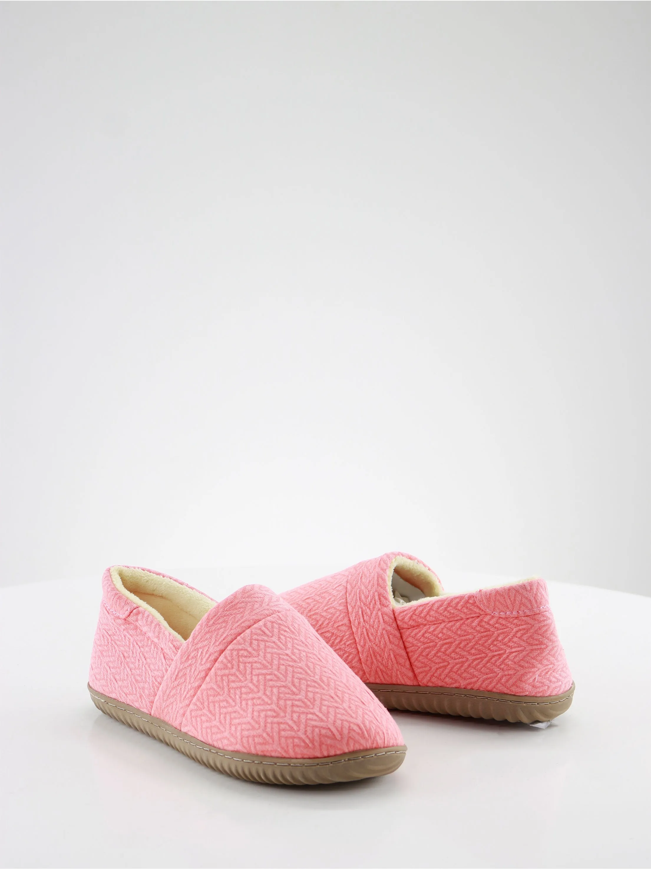 Women's Graphic Ribbed print Slippers,Coral Hi Top Slippers