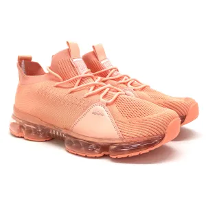 Women's Knitted Running Shoes,Peach Running Shoes Stores London