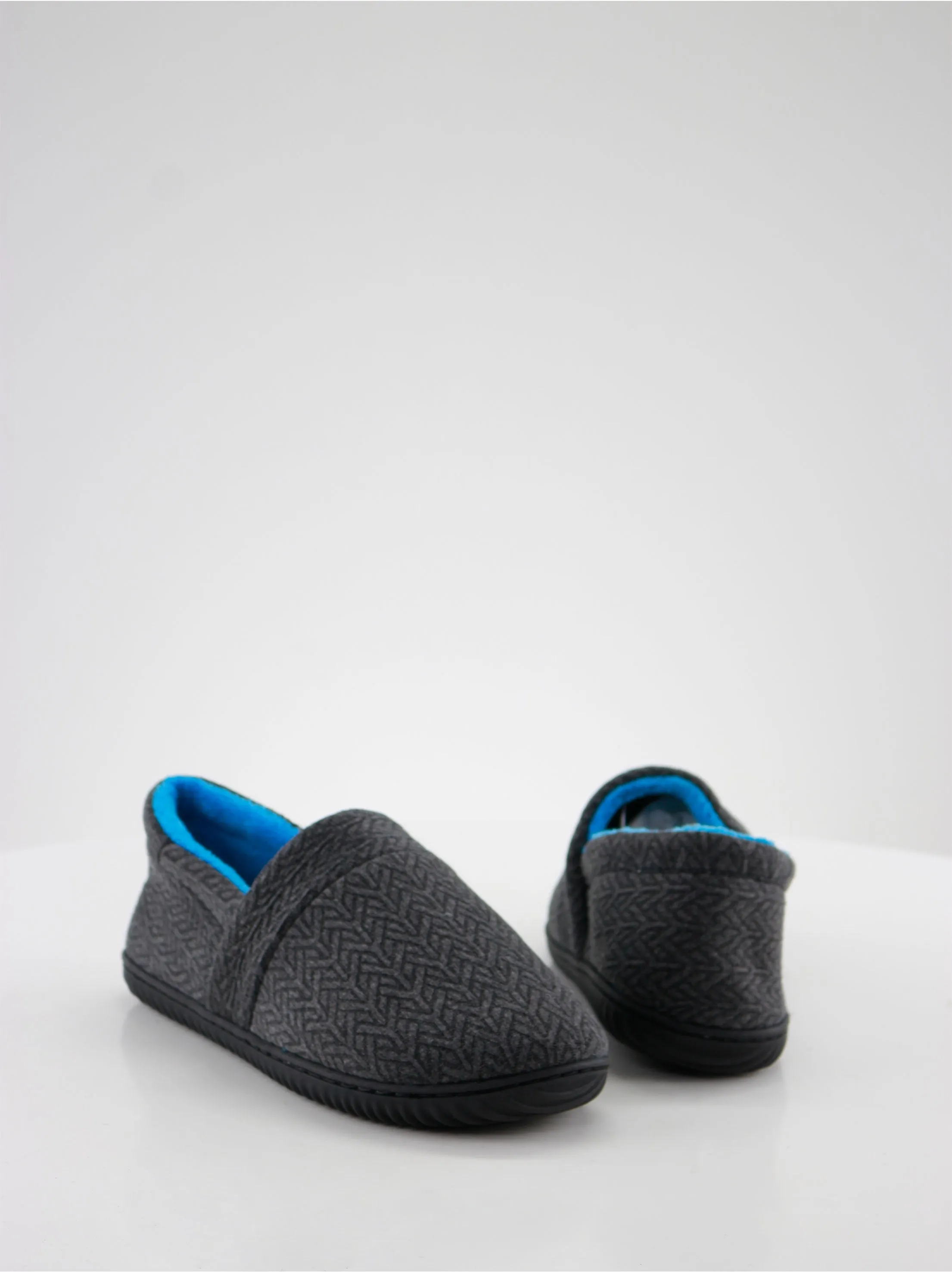 Donald Duck Slippers Women's Ribbed Slip On Flat Slippers,Grey