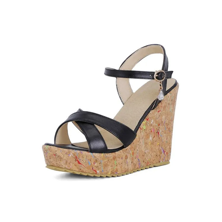 Women's Wedges Platform Sandals Poodle Slippers