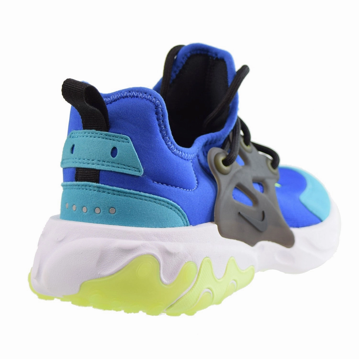 Asics Japan Wrestling Shoes Nike React Presto (GS) Big Kids' Shoes Athletic Hyper Blue-Green