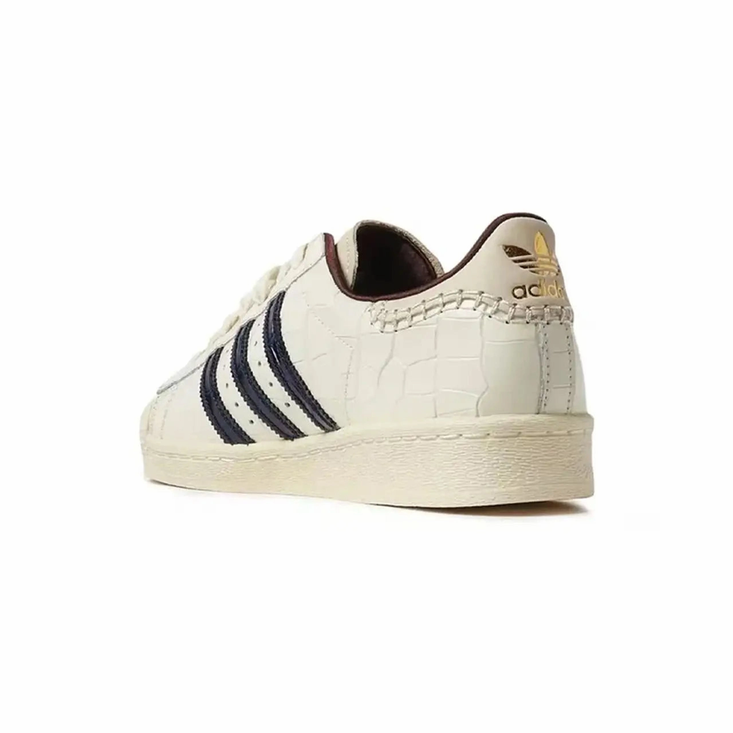Adidas Sale Shoes x Wales Bonner Superstar Sneakers (Wonder White/Collegiate Navy/Night Red)