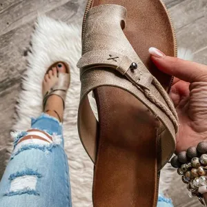 Corvette Slippers Yeknu Open-Toe Summer Sandals New Flat Bottom Fashion Women Slides Big Size Slip on Sandals Woman Outside Beach Flat Designer