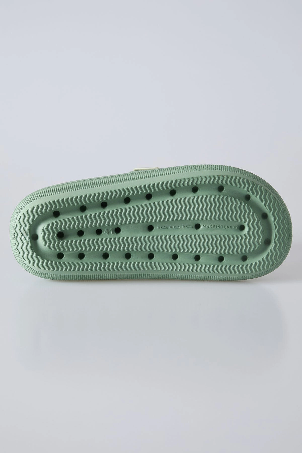 Pool Slide Sandals yksek tabanli ift tokali erkek terlik -89302