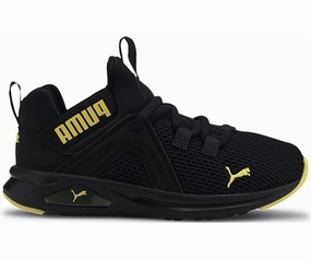 YOUTH BOY'S ENZO WEAVE JR RUNNER Puma Mid Shoes