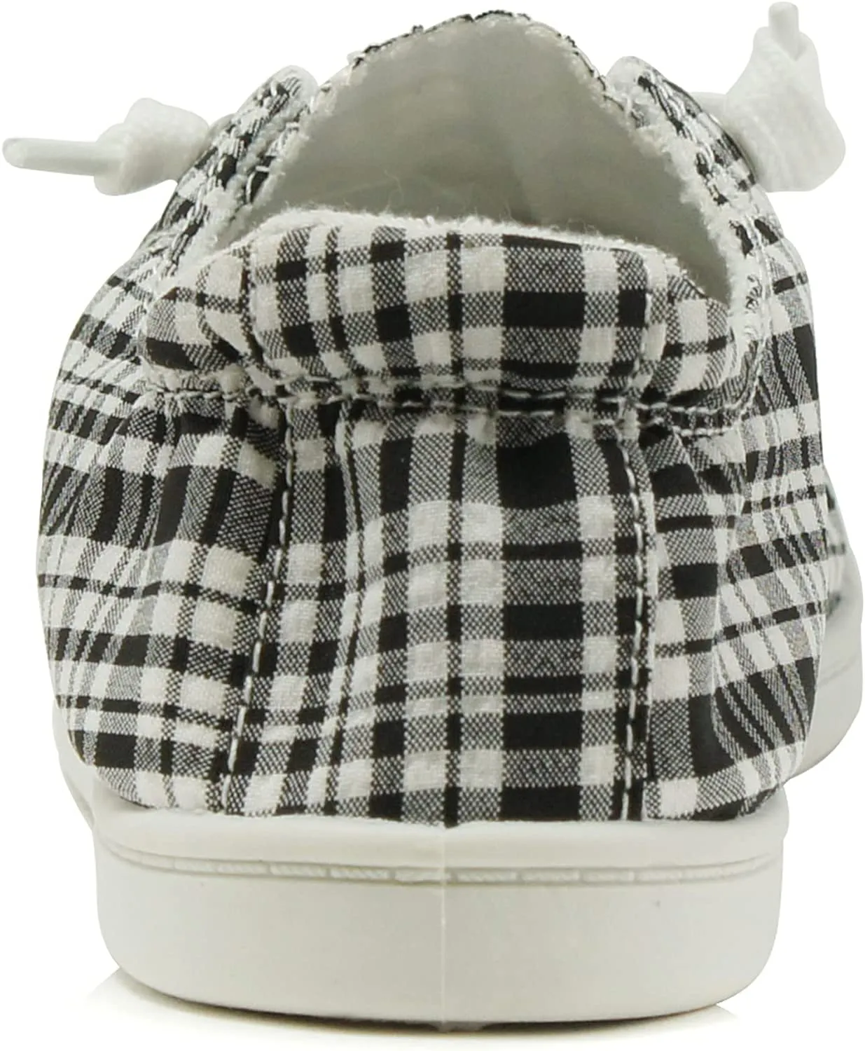 ZIG-S Black Plaid Soda Chanel Loafers