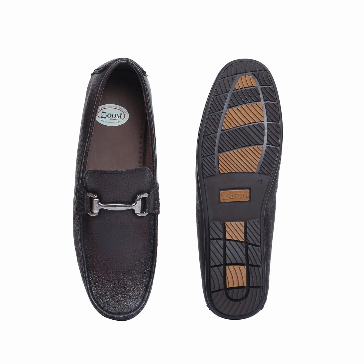 Tassel Penny Loafers Zoom Shoes Leather Horsebit Loafers for Men BT-26