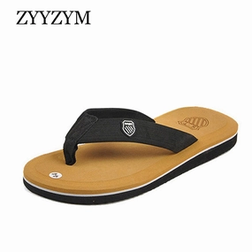 ZYYZYM Flip Flops Men Slippers r Anti-skid Ftp Slippers